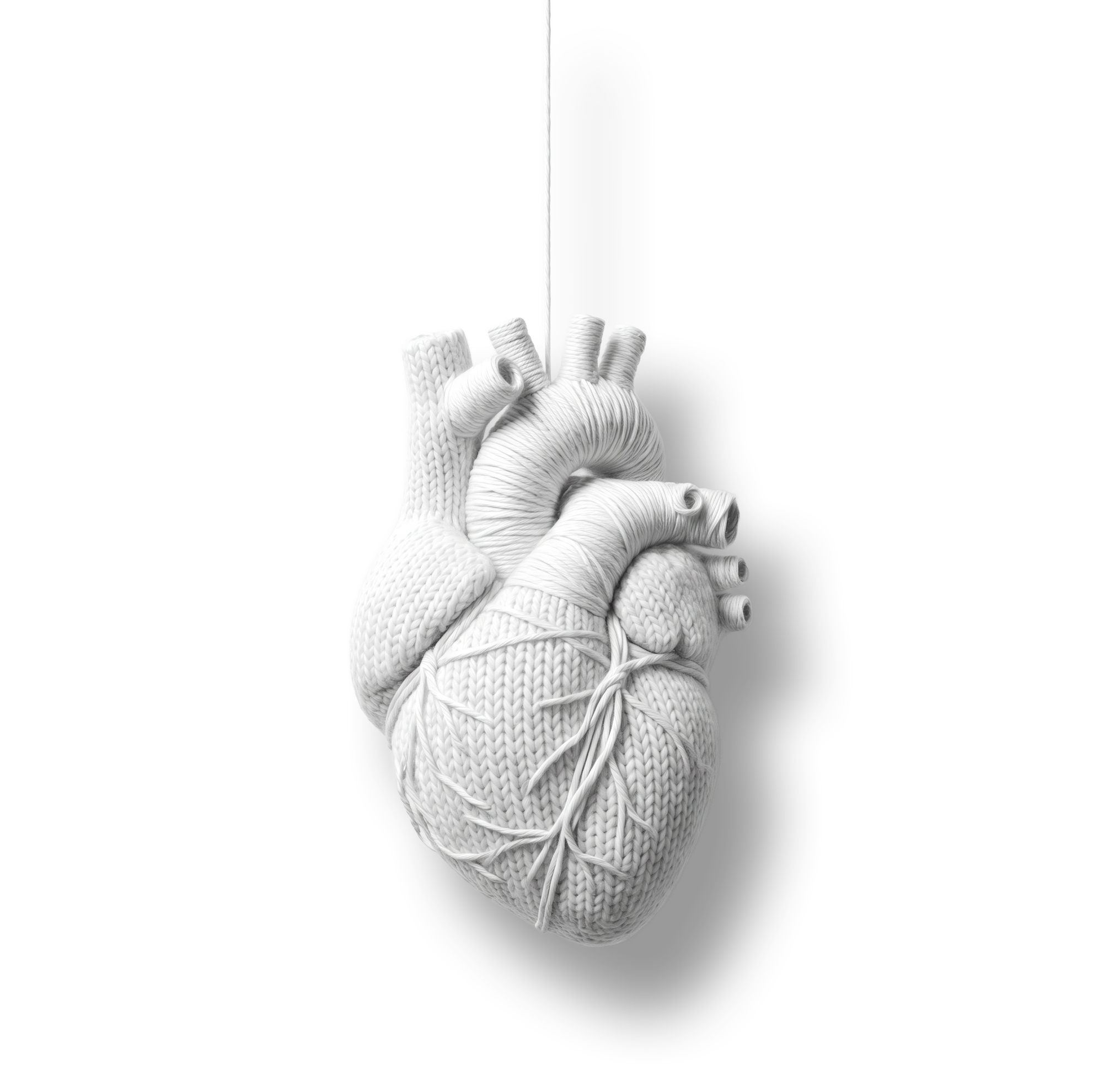 Cœur en fil de laine — chirurgie cardio-vasculaire, Dr Tber Tanger